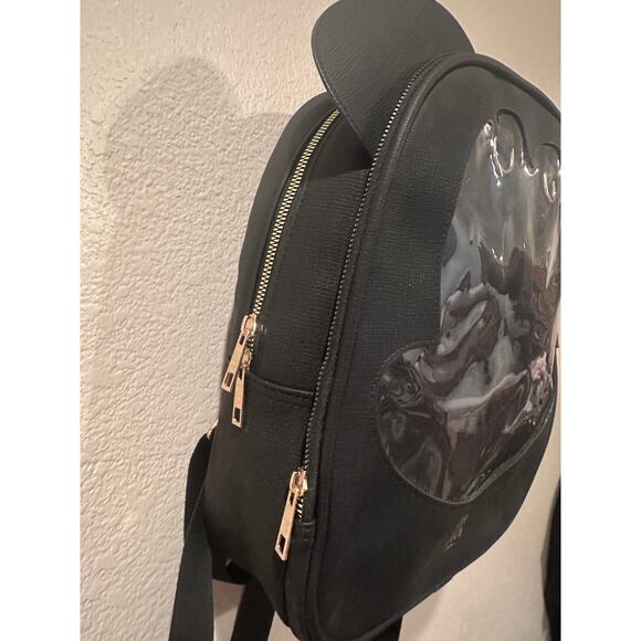 NWT Disney Bioworld Mickey Mouse Face Pin Display Mini Backpack - Picture 3 of 9